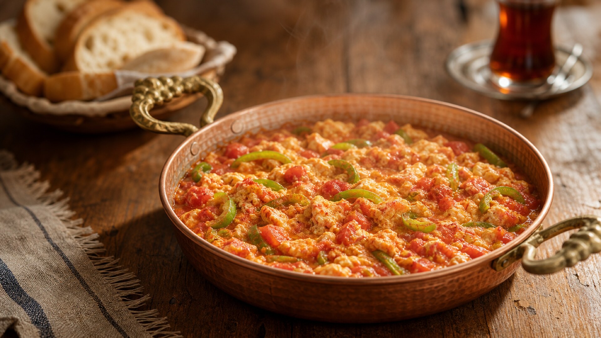 Menemen cinematic recipe preview